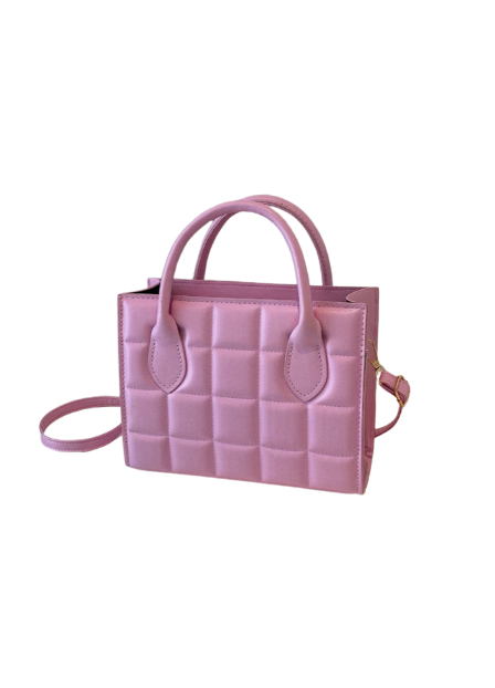 Square Side Bag - Barbie Pink
