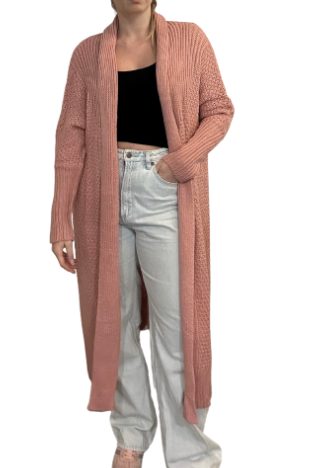 Snowy Cardi - Pink