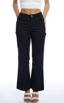 BLACK CARGO PANT