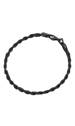 Black Chain Bracelet - Thin
